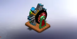 6 Cylinder IC ENGINE.