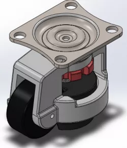 Adjustable Leveling Caster