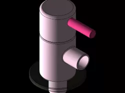 Angle Cock Single Way