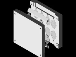 badminton racket slider mold