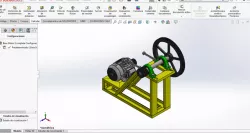 Base para motor eléctrico / Base for electric motor
