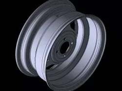 Basset 15x7 4-100mm 3" offset Wheel