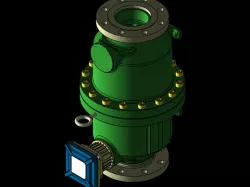 Brodie 4" Bi-Rotor PD Flowmeter