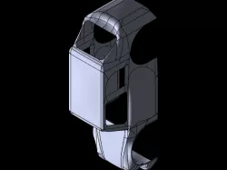 classic car body model