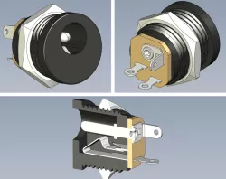 Connector 5,5x2,1 DS-223B
