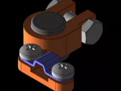 COSSE DE BATTERIE - BATTERY TERMINAL