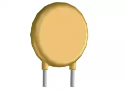 Disk Capacitor, d=10 mm, RM=5