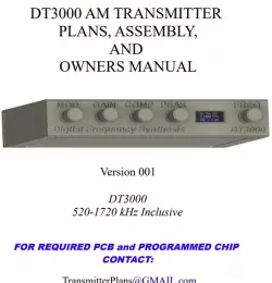DT3000 attached plans