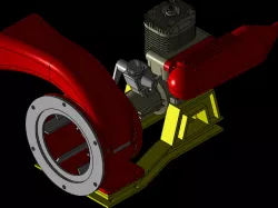 Engine Blower Assembly