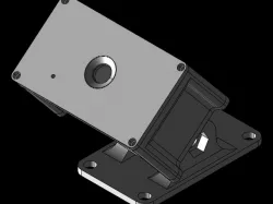 ESP32-CAM housing for wall mounting