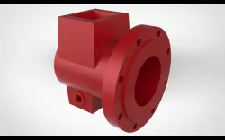 Extrusion Machine Hopper Collar/Neck