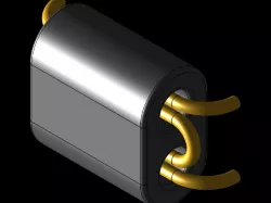 Ferrite binocular 7x7x4