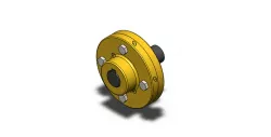 Flange coupling