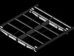 Floor structure VW bus 55 to 67
