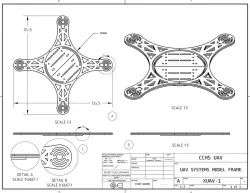 Foam Board UAV Model