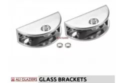 Half Moon Glass Attachment Bracket