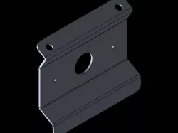 Honda Atc250es trike rear light bracket