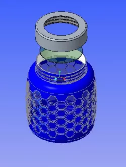 honeycomb container