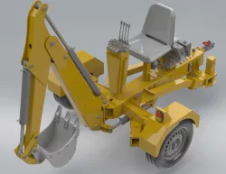 Hydraulic Excavator - Escavadeira Hidráulica