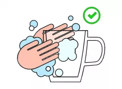 Icon, Fragile Glass - Do - Hand Wash Only
