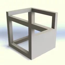 Impossible cube