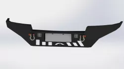 Jeep Grand Cherokee wj front bumper non winch led bar