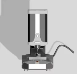 knoop hardness machine working model