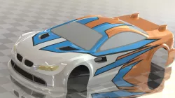 M15 1/10 RC Electric Touring Car Body Shell