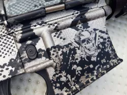 M4 airsoft skin vector