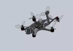 Micro Vtail hexacopter