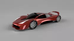 my second car design (supercar)
