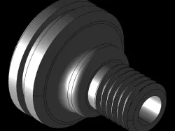 pieza para cnc