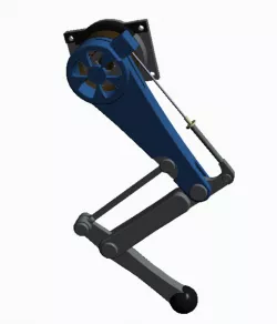 Quadruped Robot Leg