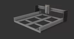  Queen Bee Pro CNC Milling Machine 3D model 1000x1000