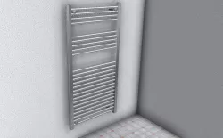 RADIATOR 600mm x 1200mm STRAIGHT - CHROME