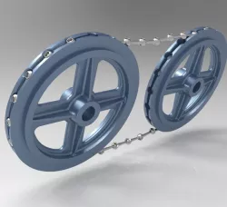 RARE DETACHABLE CHAIN
