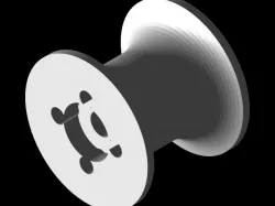RC Airplane wheel hub