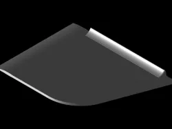 RC Plane Vertical Stabilizer 3D4E