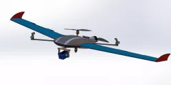 RC VTOL Delta wing