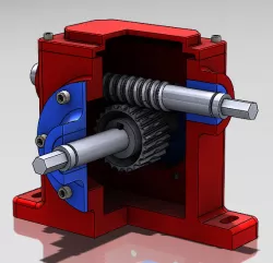 Reductor de tornillo sinfín /gear reducer driven