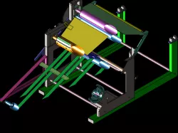 Reel To Sheet Cutting Machine