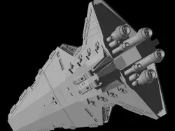 Republic venator class jedi cruiser