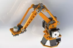 Robot Arm - Community Version CAD (3D Printed Robotic Arm)