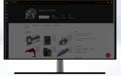 Samsung Curved Screen-Samsung Kavisli Ekran