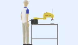 SCARA SR-6iA robot pick and place