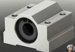 SCS10 Linear Bearing Guides for 10mm Rod Diameters used in CNC and 3D Printing DIY Machines