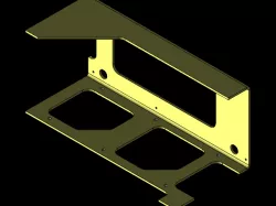 Sheet metal design using Solid Works