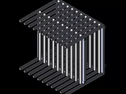 Sheet Metal Sample Rack