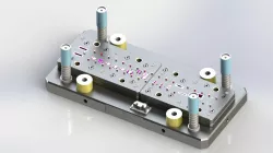 Stamping Tool for Spade Crimp Connector