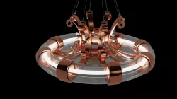 Steampunk chandelier
